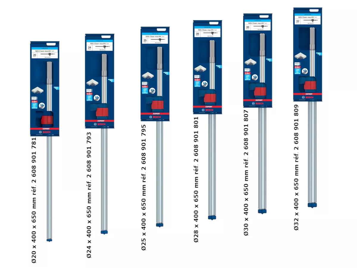 Forêt à béton EXPERT SDS Clean max-8X Bosch